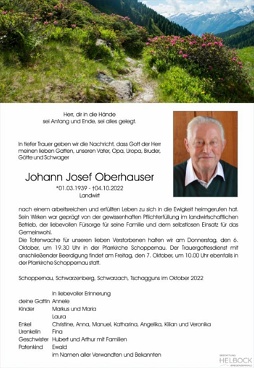 Johann Josef  Oberhauser